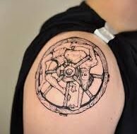 wheel of life tattoo