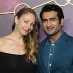 Shabana Nanjiani with her son Kumail Nanjiani at a family event