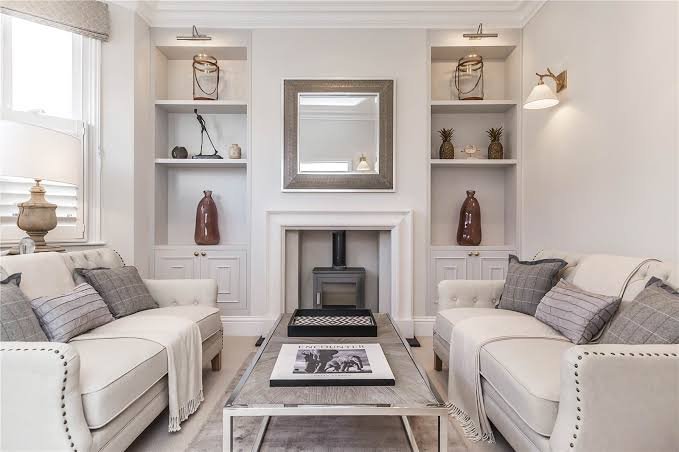 Ideas for small living rooms UK with space-saving furniture and stylish decor