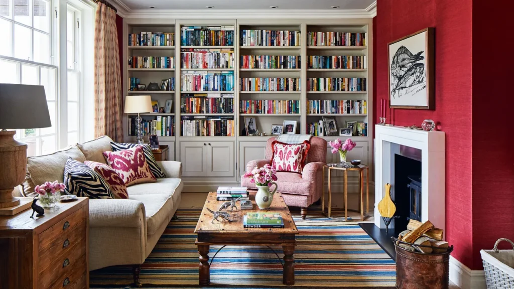 Ideas for small living rooms UK with space-saving furniture and stylish decor