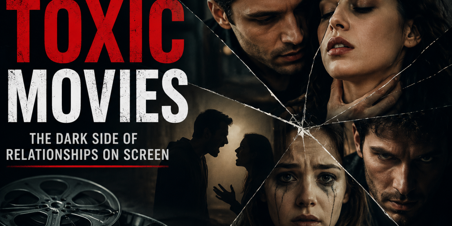 Toxic movies showing intense and complicated relationships in a dramatic film setting