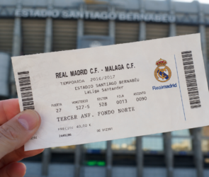 Real Madrid vs Málaga tickets at Santiago Bernabéu stadium