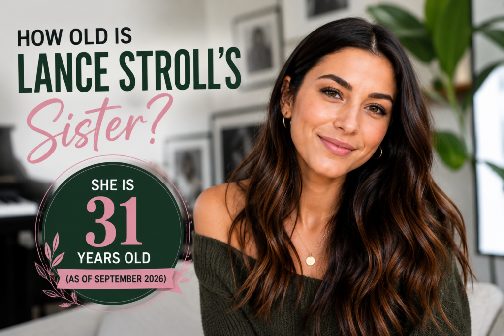 Chloe Stroll, sister of Formula 1 driver Lance Stroll