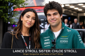 Chloe Stroll, sister of Formula 1 driver Lance Stroll