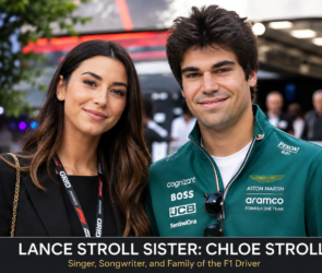 Chloe Stroll, sister of Formula 1 driver Lance Stroll