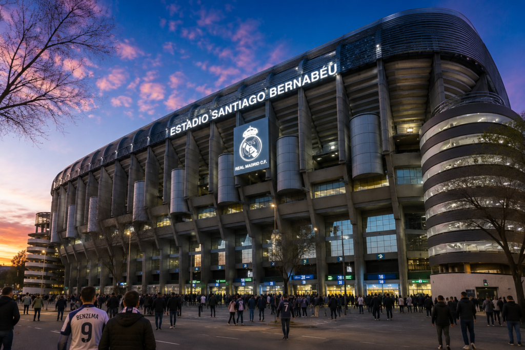 Real Madrid vs Málaga tickets at Santiago Bernabéu stadium