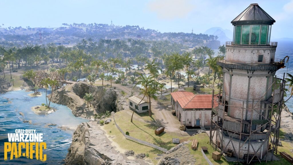 Call of Duty Warzone Caldera tropical island map